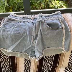 Adorable denim shorts